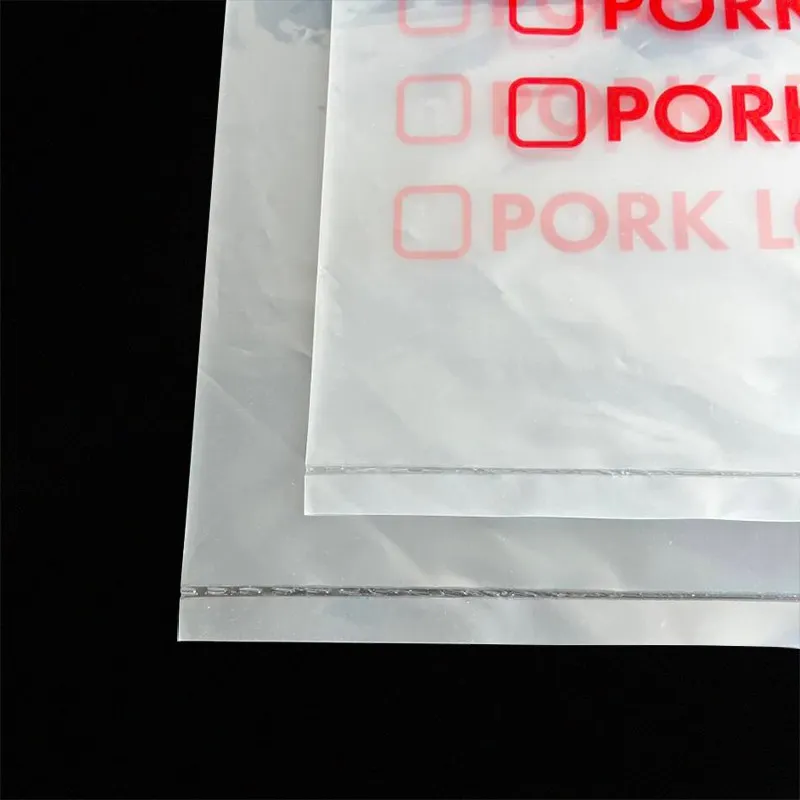meat packaging plastic bags